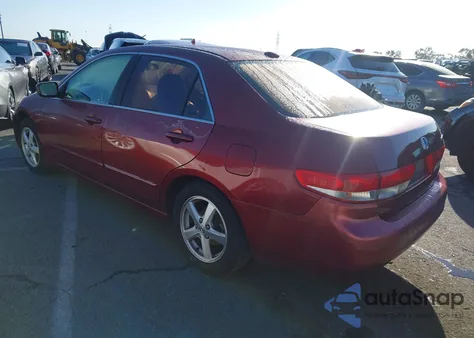 2004 Honda Accord 2.4 Ex from USA, damaged, VIN JHMCM56874C019613